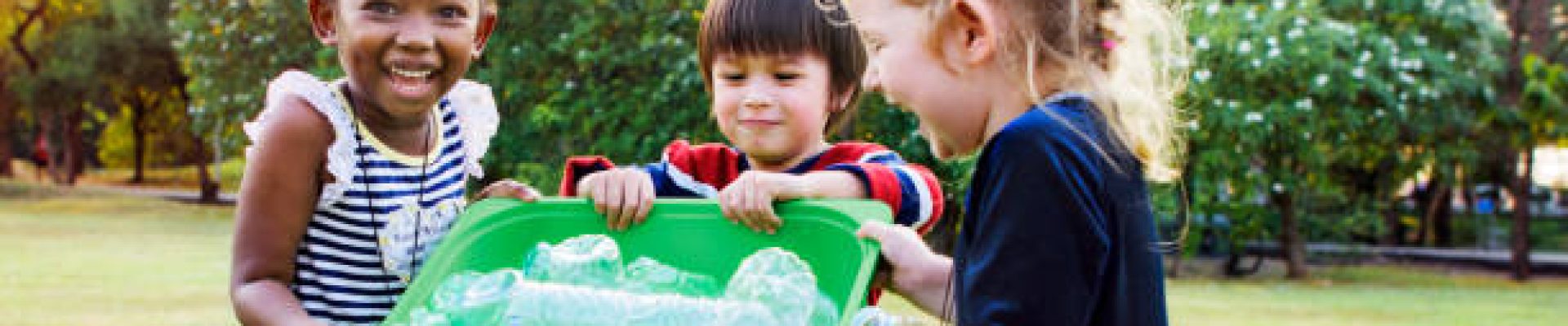 Group of kids school volunteer charity environment